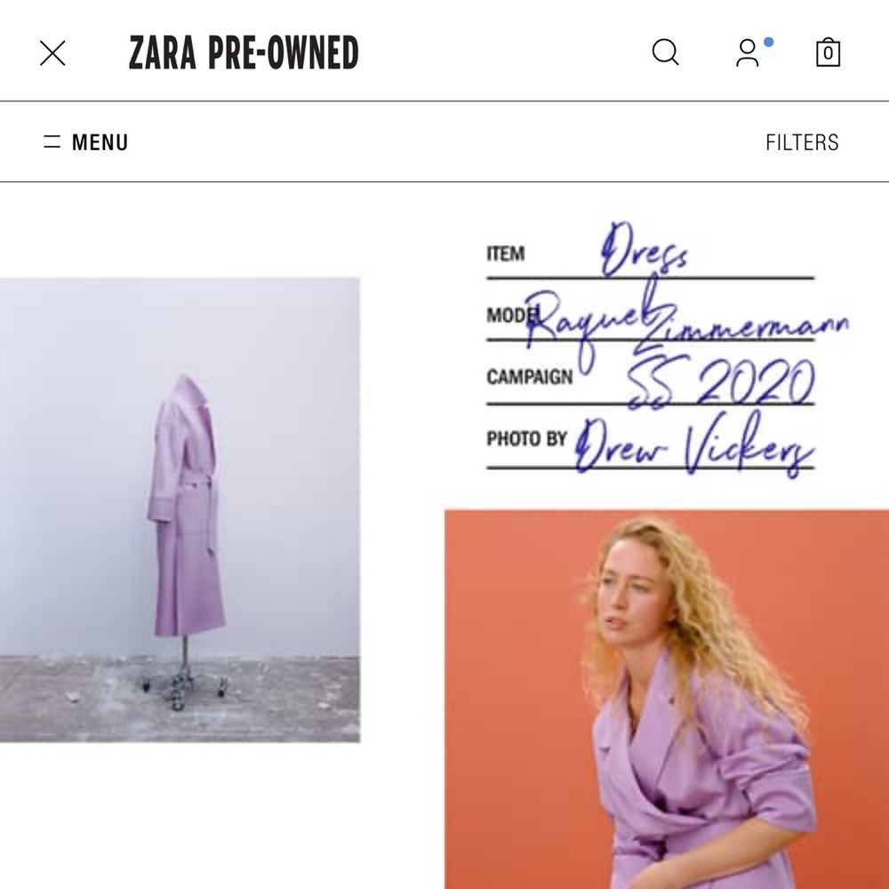 • I am on Zara Preowned !